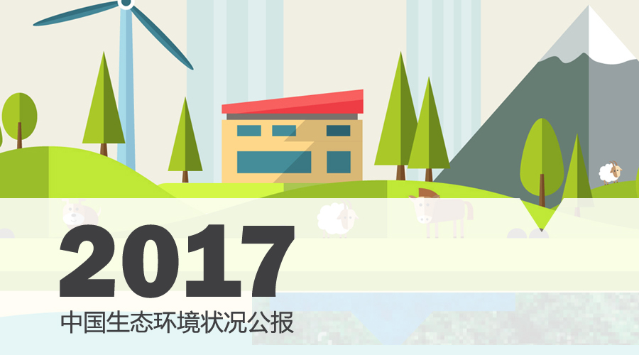 《2017中国生态环境状况公报》已发布
